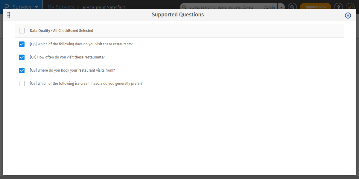 Survey Software Help Image