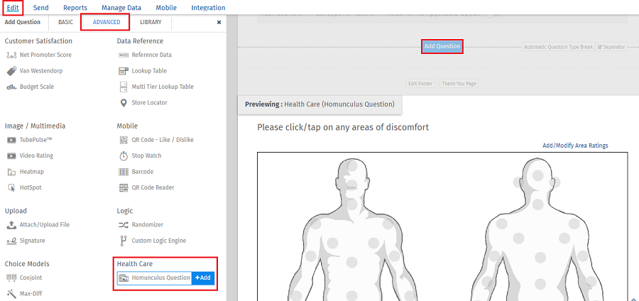Survey Software Help Image