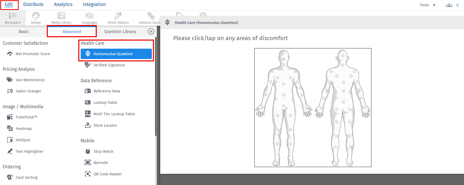 Survey Software Help Image
