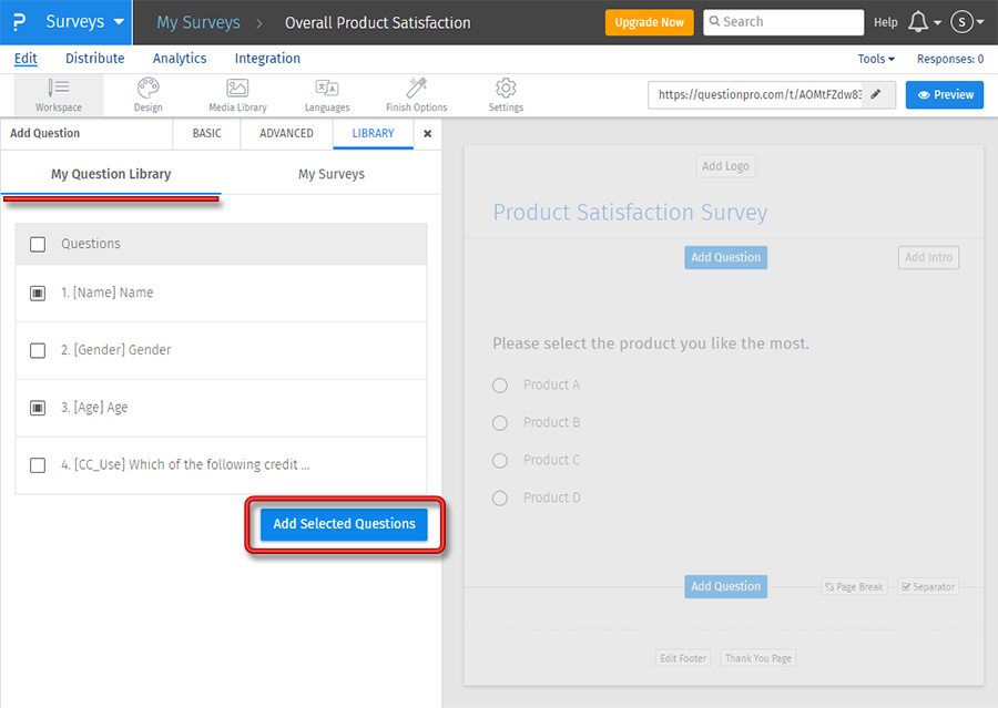 Survey Software Help Image