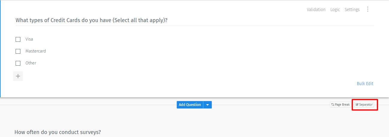 Survey Software Help Image