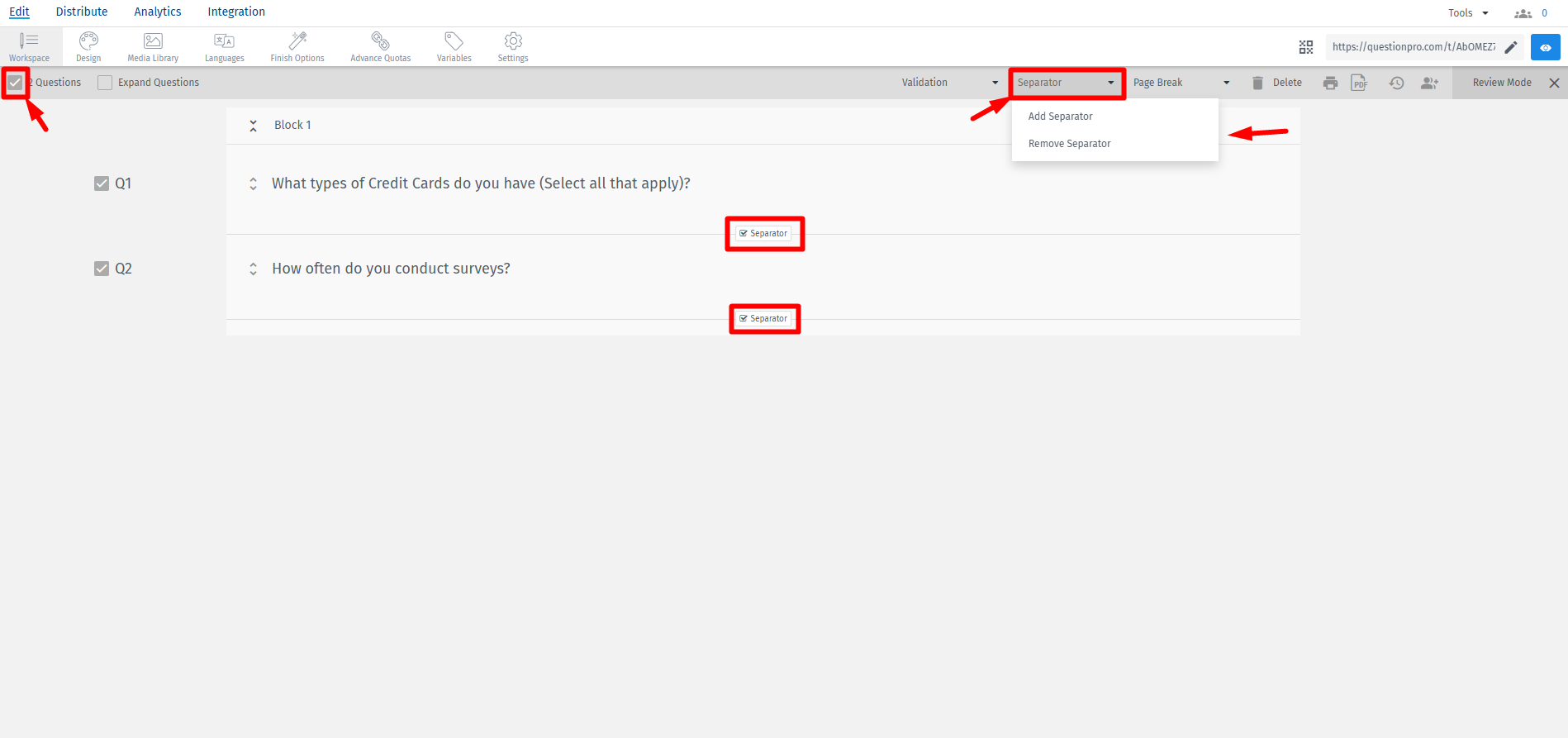 Survey Software Help Image