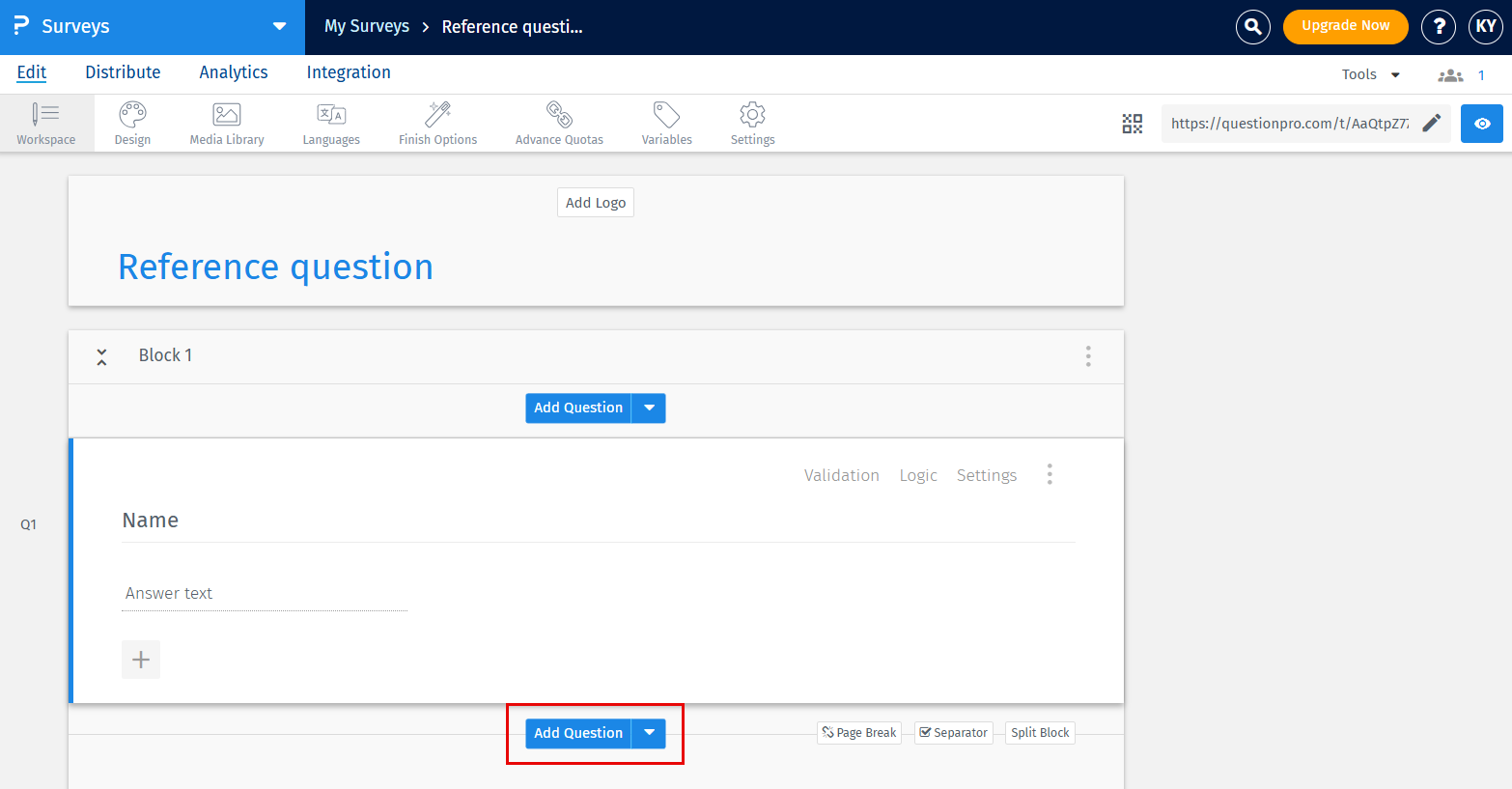 Survey Software Help Image