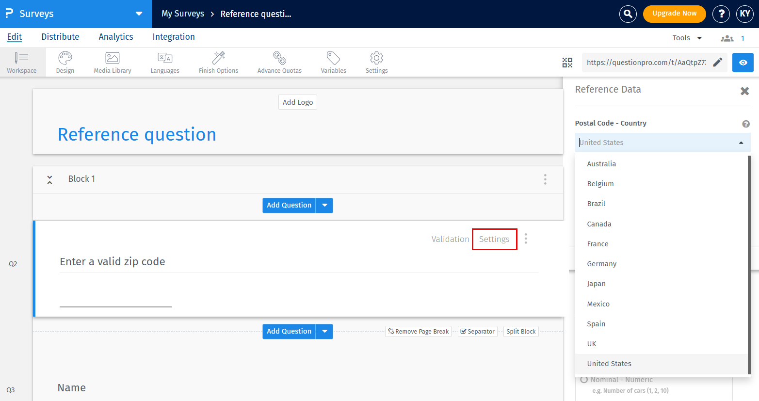 Survey Software Help Image