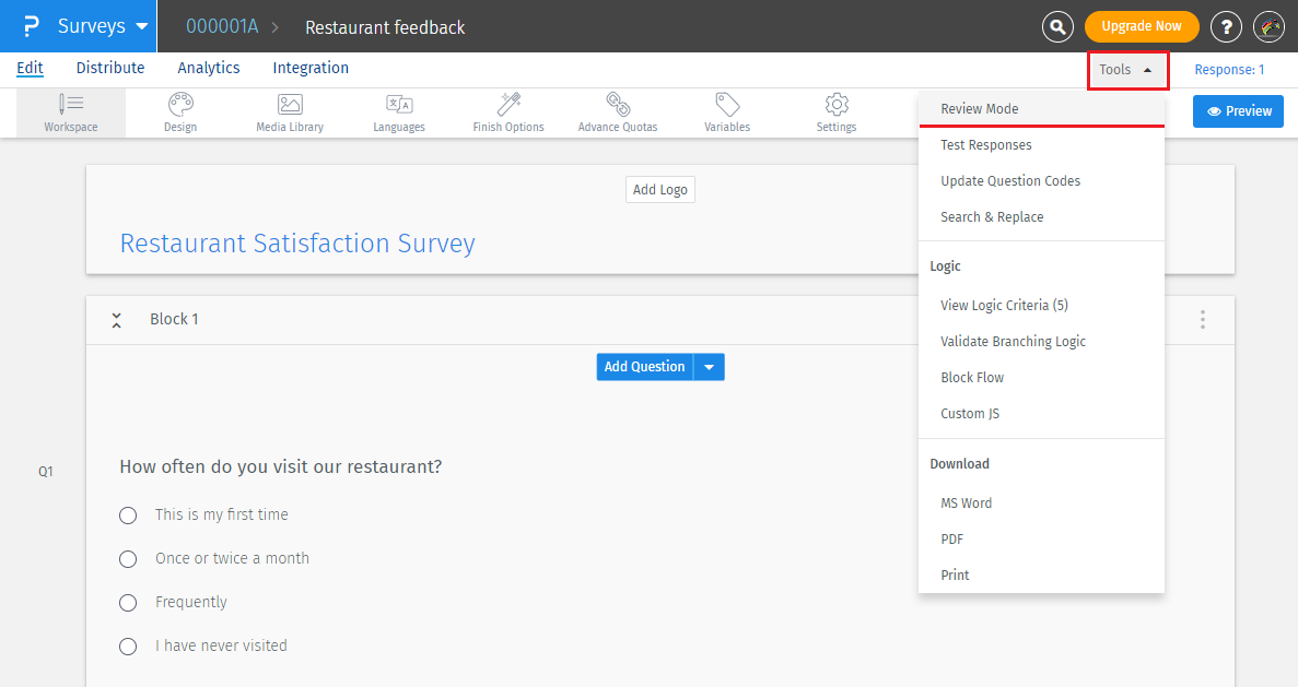 Survey Software Help Image