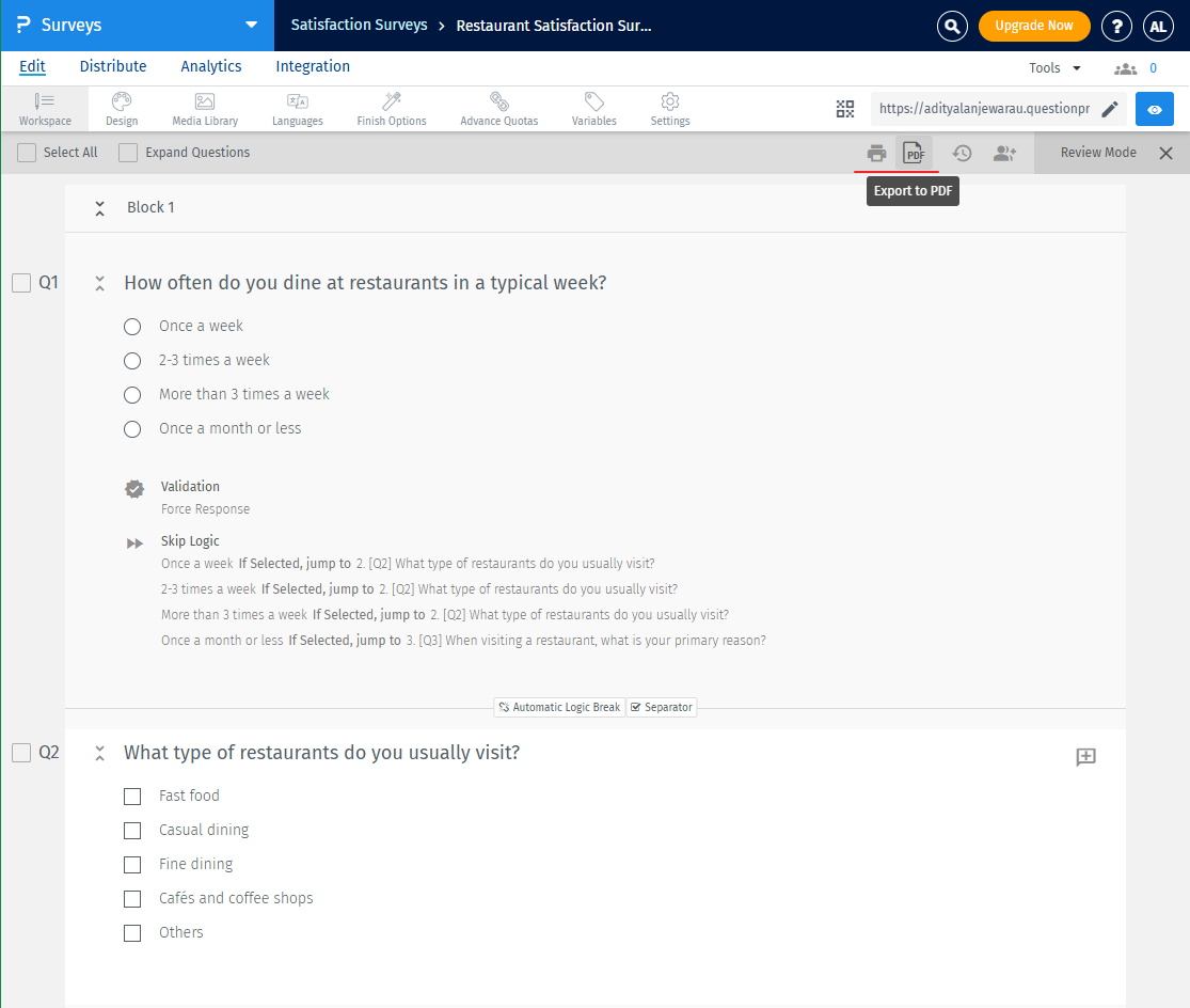 Survey Software Help Image