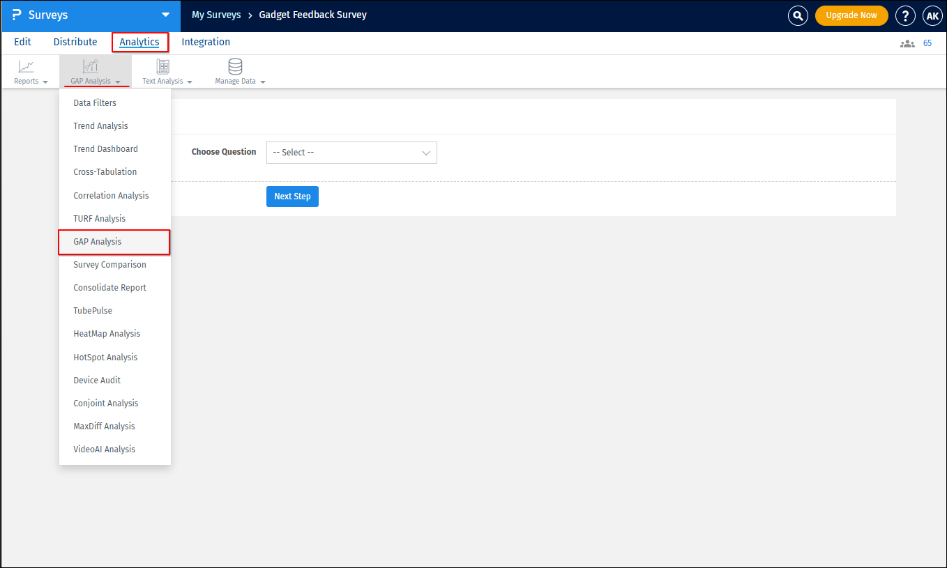 Survey Software Help Image