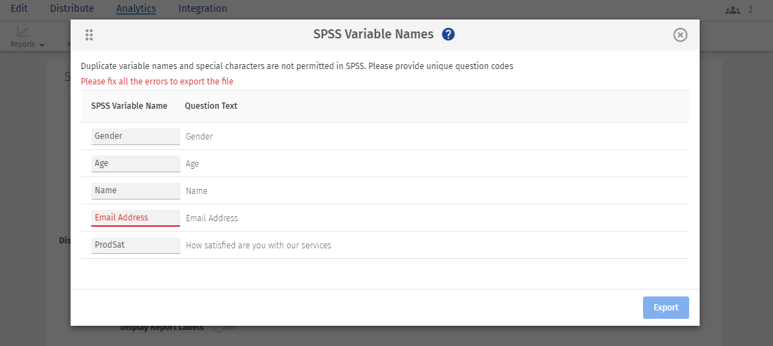 Survey Software Help Image