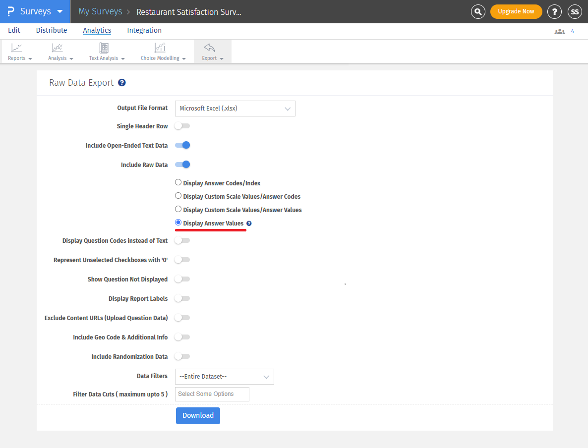 Survey Software Help Image
