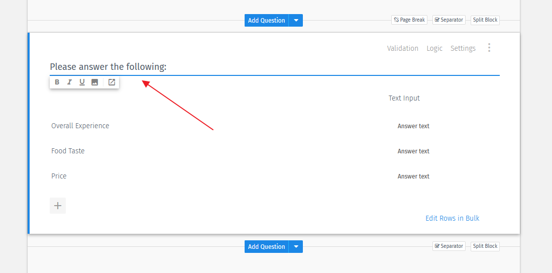Survey Software Help Image