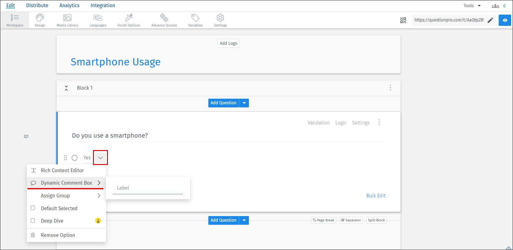 Survey Software Help Image