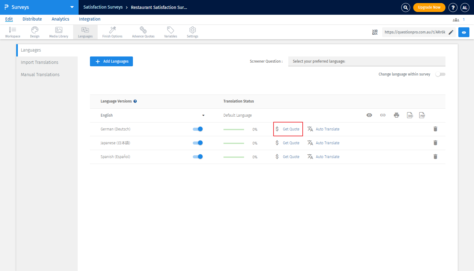 Survey Software Help Image
