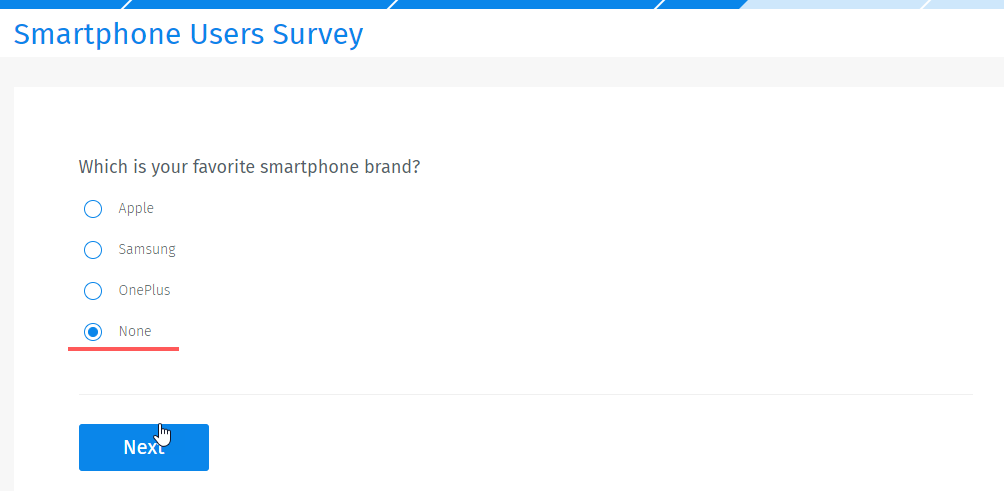 Survey Software Help Image