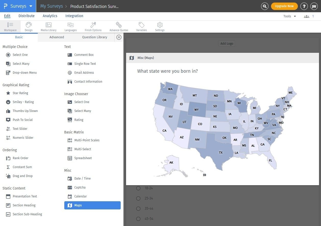 Survey Software Help Image