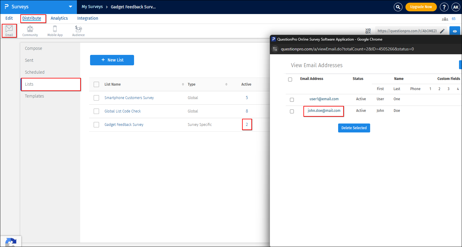 Survey Software Help Image