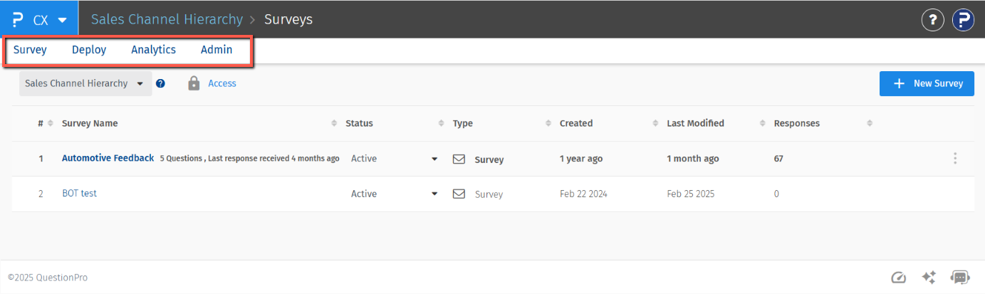 Survey Software Help Image