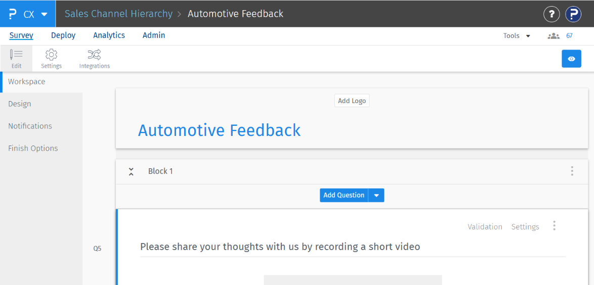 Survey Software Help Image