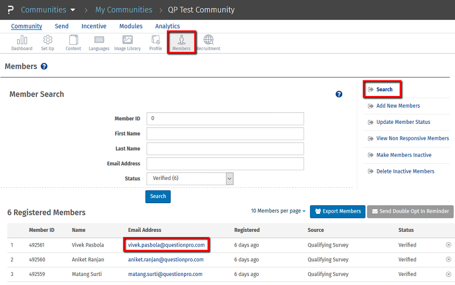 Add Moderator - Community | QuestionPro Help Document