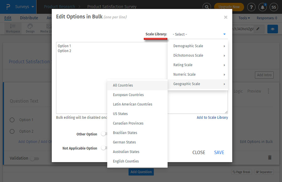 Survey Software Help Image