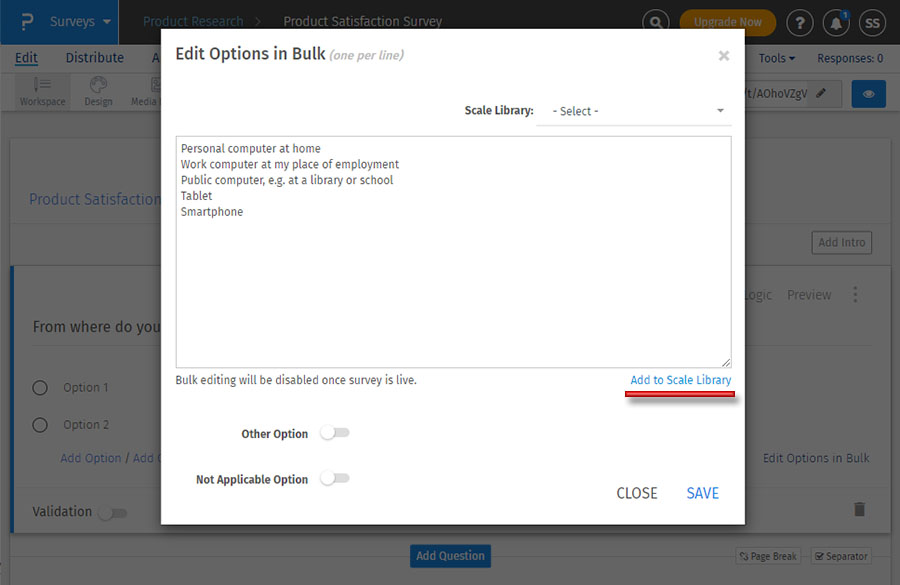 Survey Software Help Image