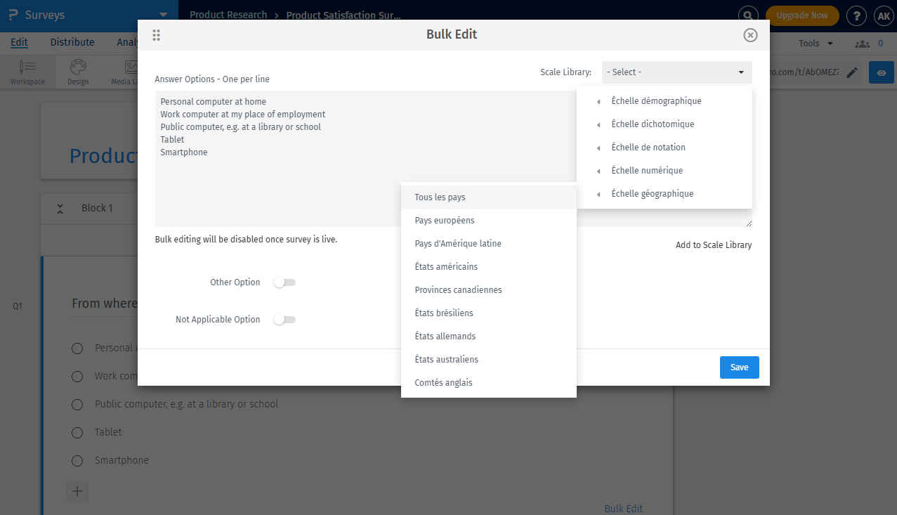 Survey Software Help Image