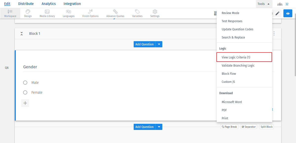 Survey Software Help Image