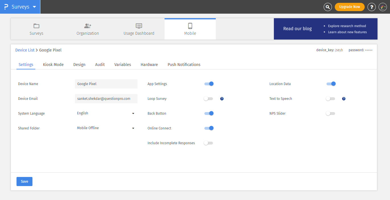 Survey Software Help Image