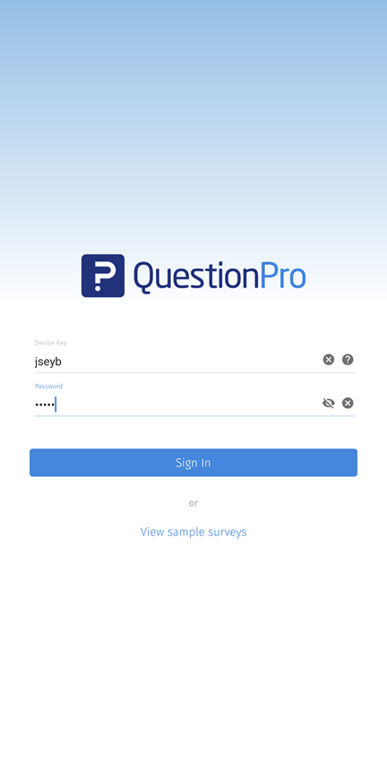 Survey Software Help Image