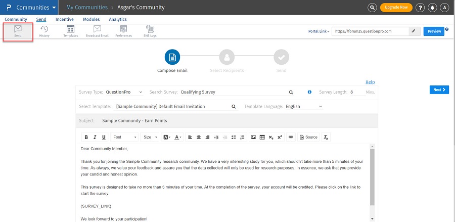 Survey Software Help Image