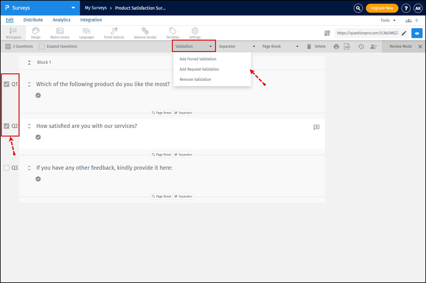 Survey Software Help Image