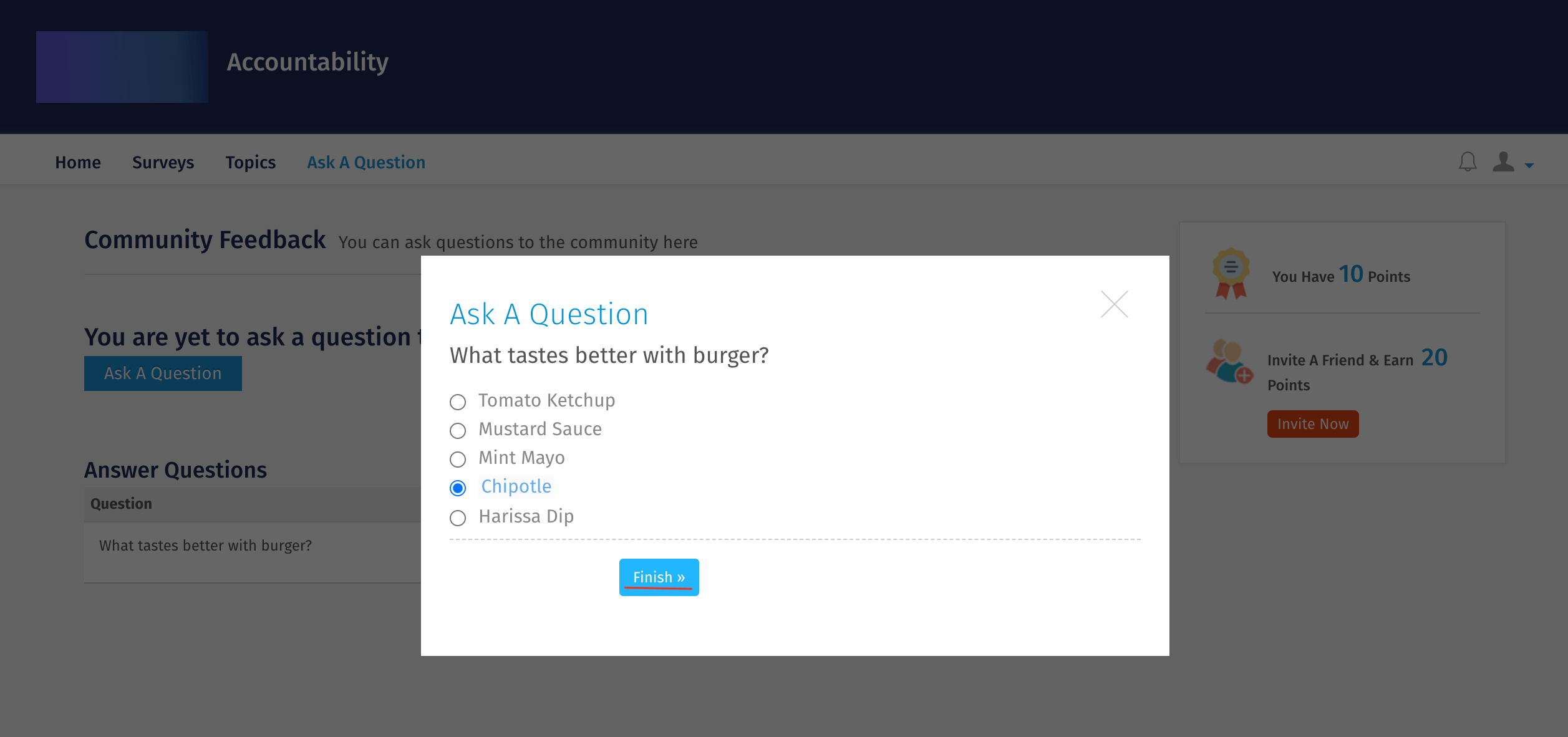 Survey Software Help Image