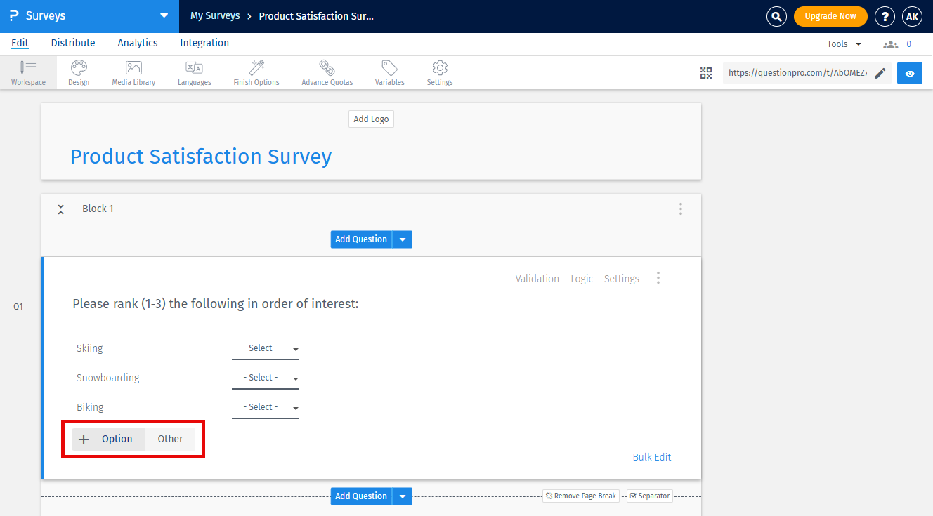 Survey Software Help Image