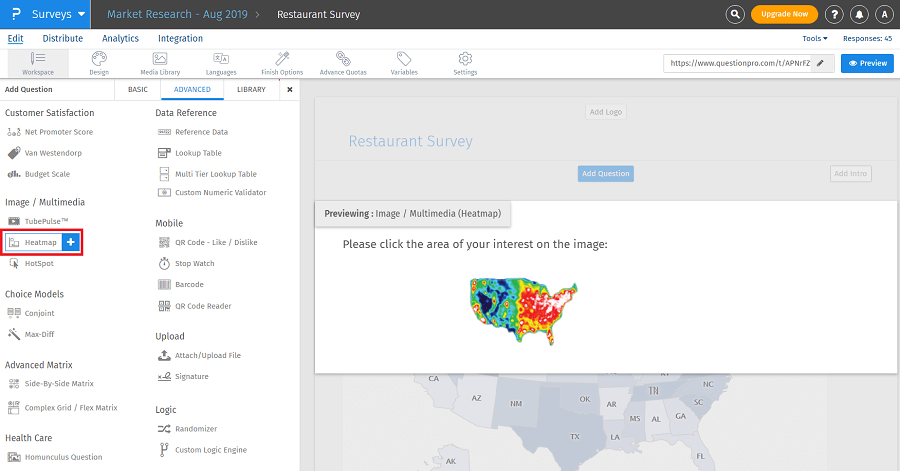 How to set up a heat map