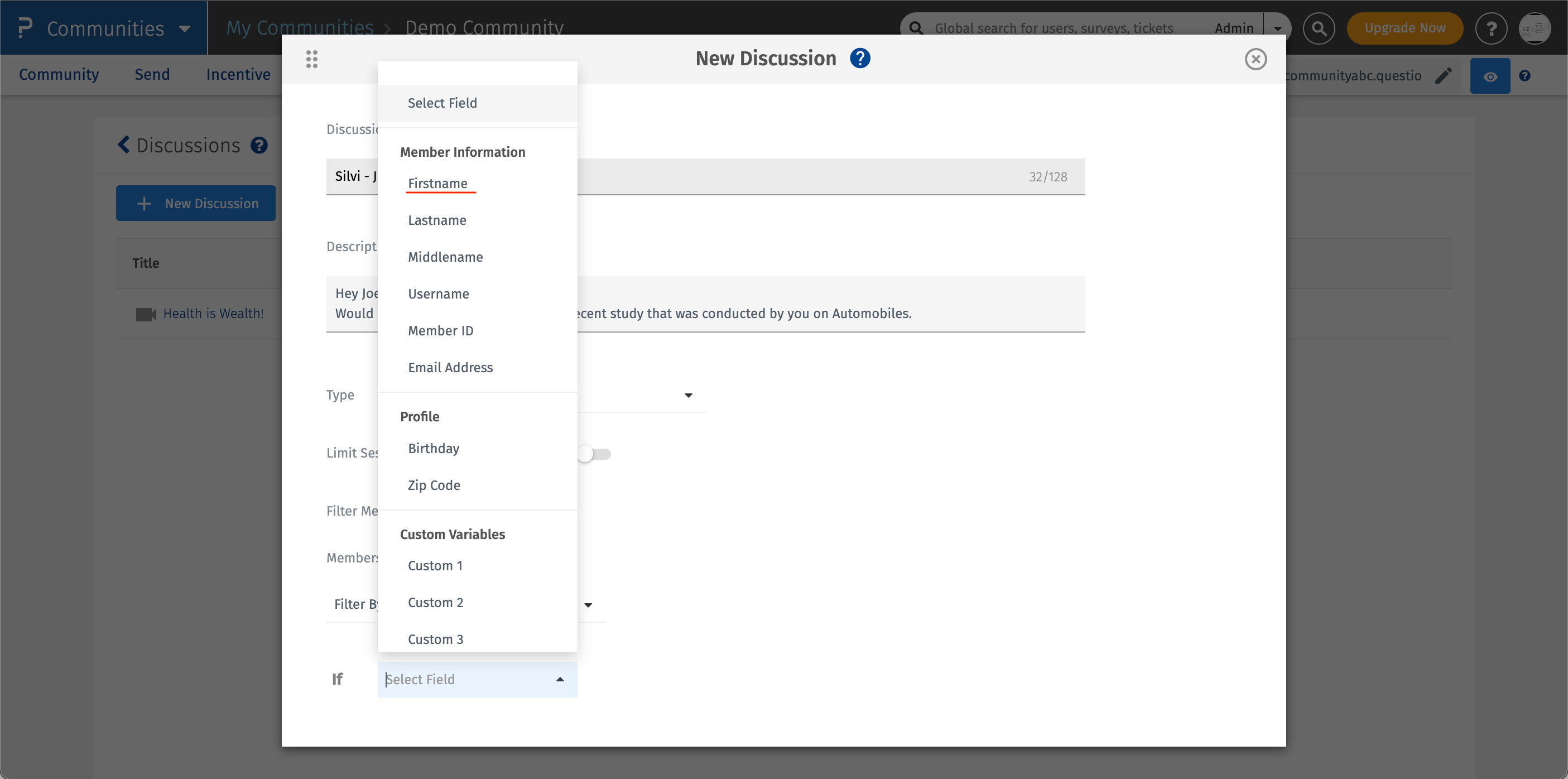 Survey Software Help Image