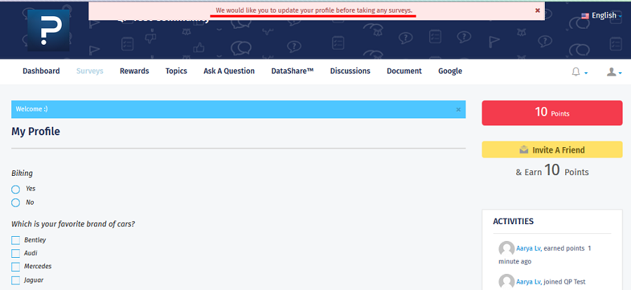 Survey Software Help Image