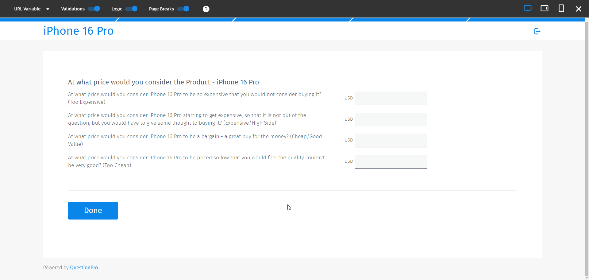 Survey Software Help Image