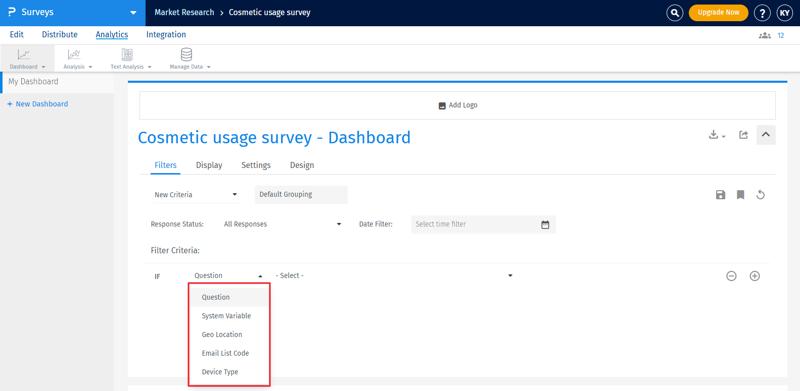 Survey Software Help Image