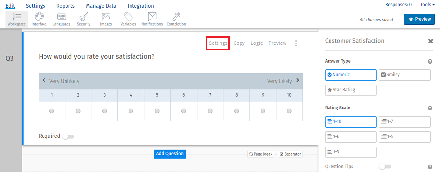 Survey Software Help Image