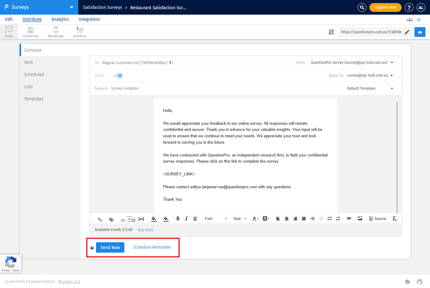 Survey Software Help Image