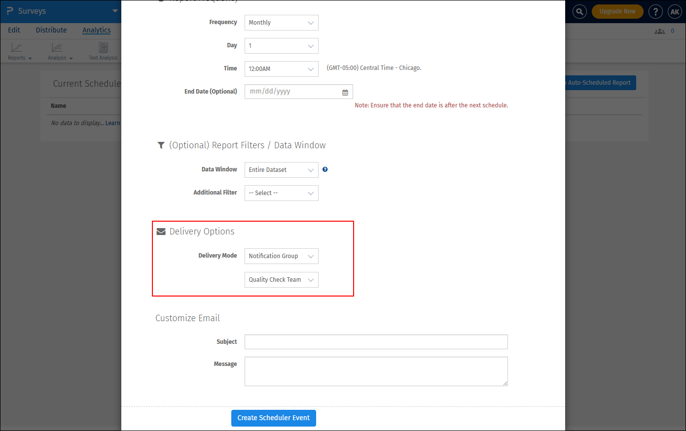 Survey Software Help Image