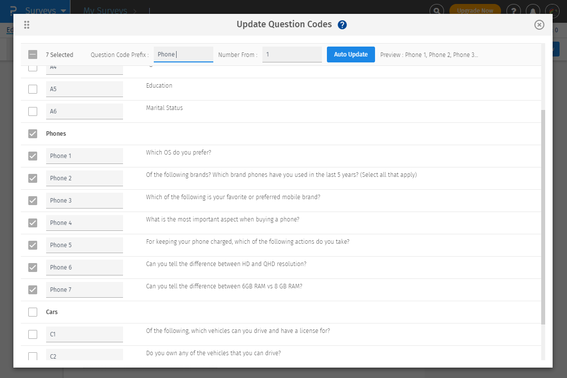 Survey Software Help Image