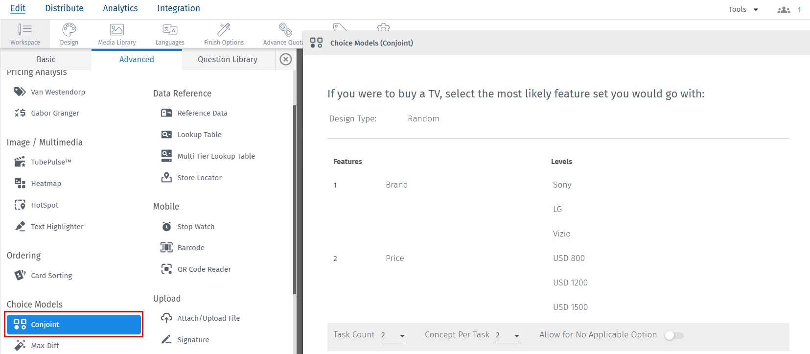 Survey Software Help Image