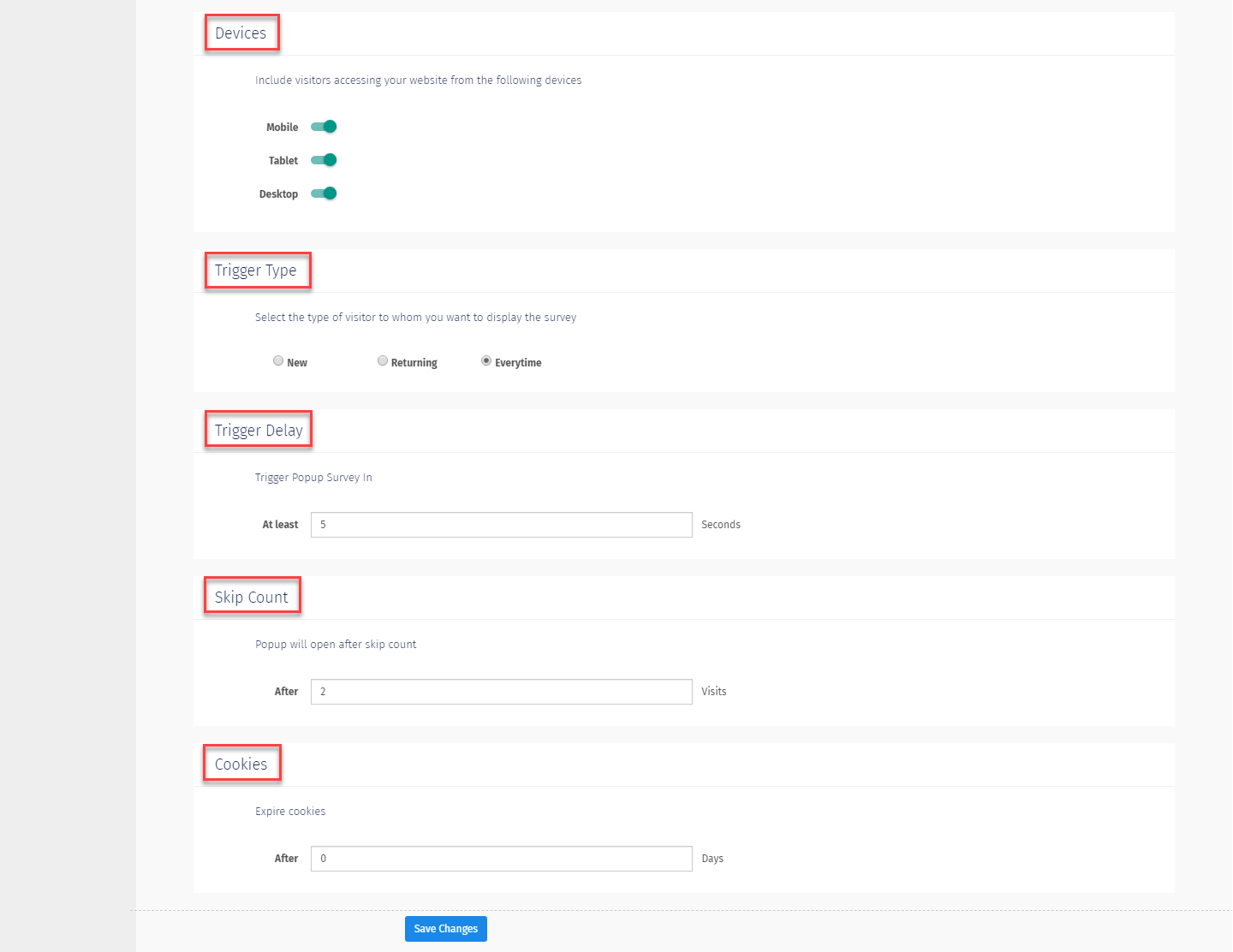 Survey Software Help Image