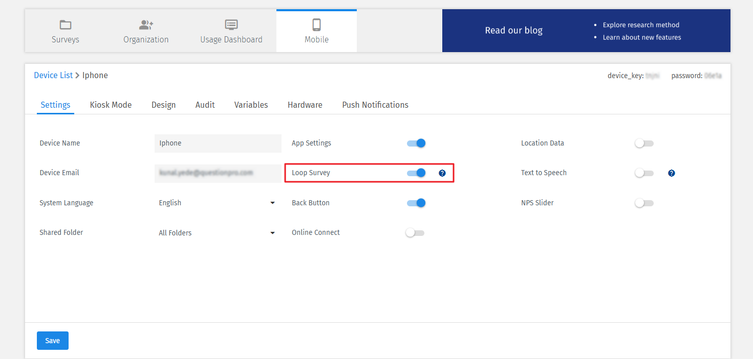 Survey Software Help Image