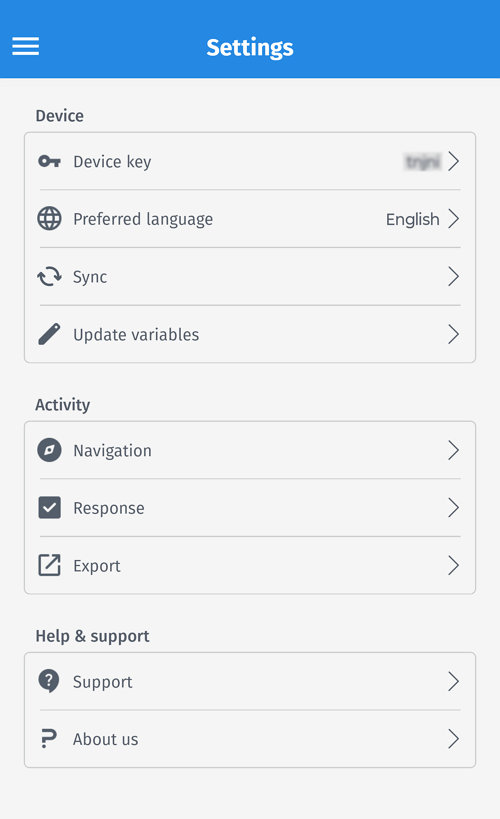Survey Software Help Image