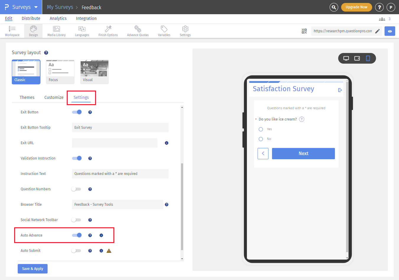 Survey Software Help Image