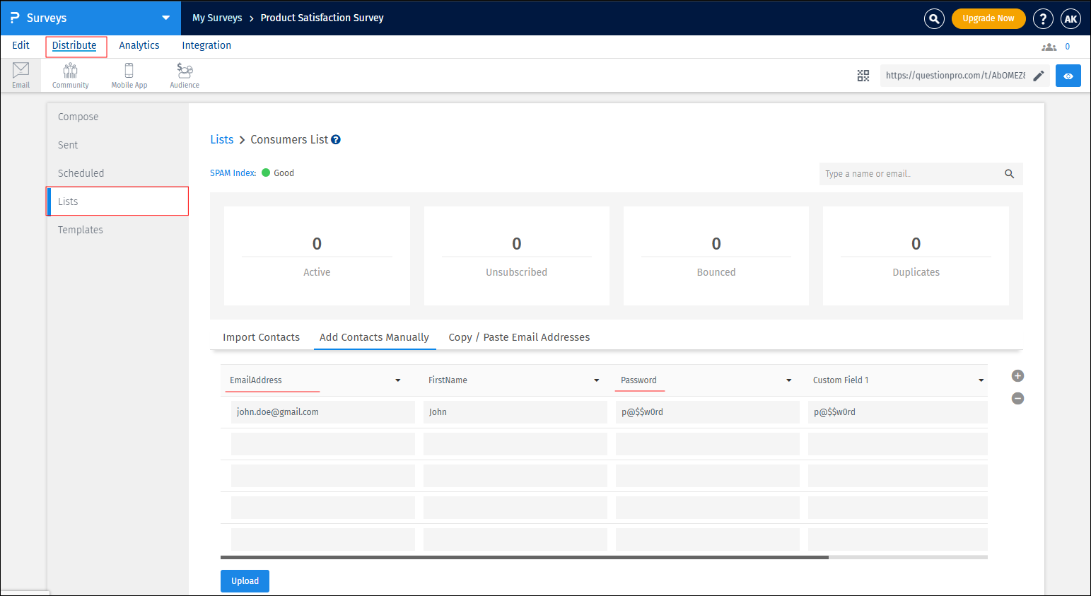Survey Software Help Image
