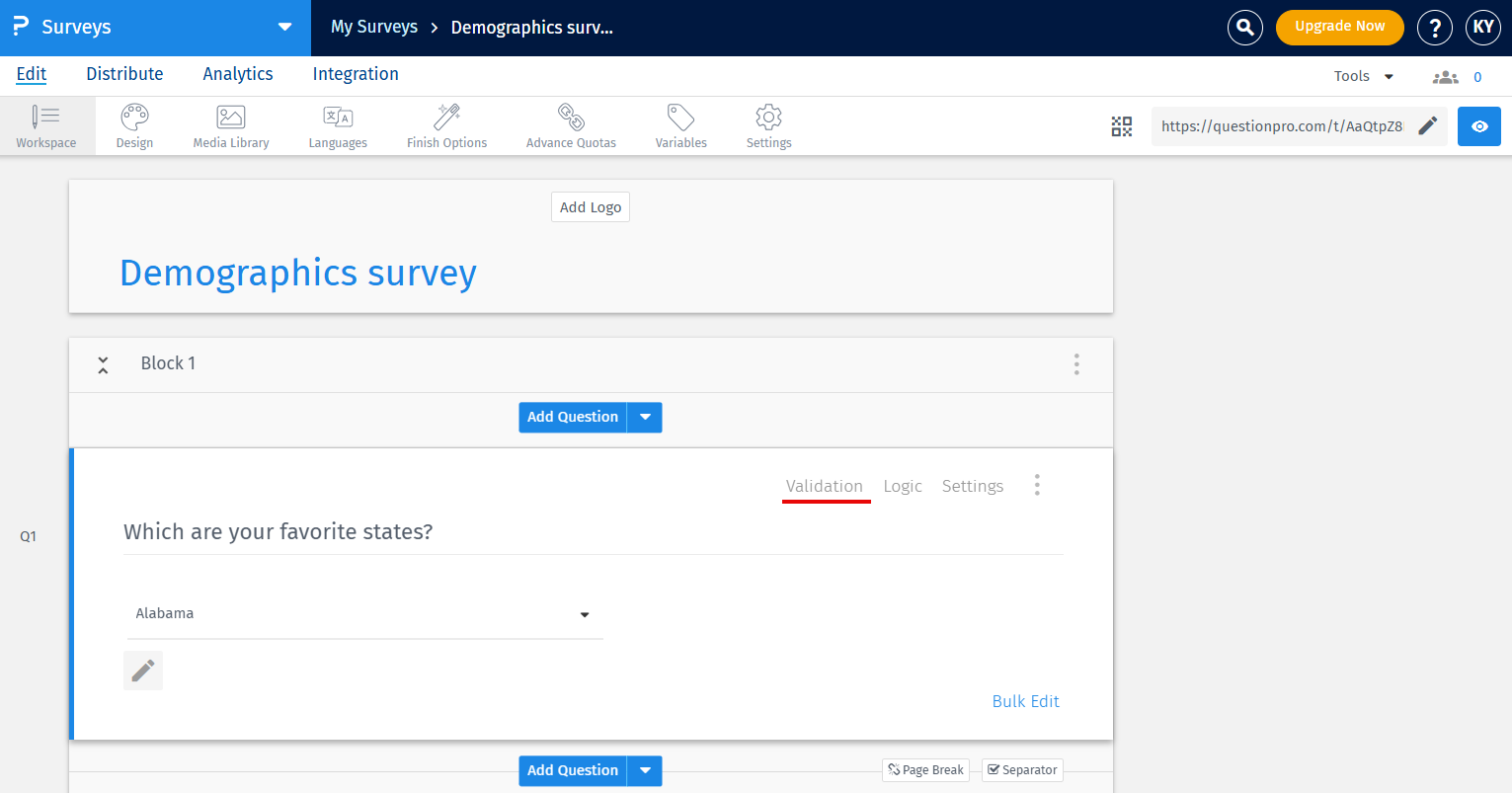 Survey Software Help Image