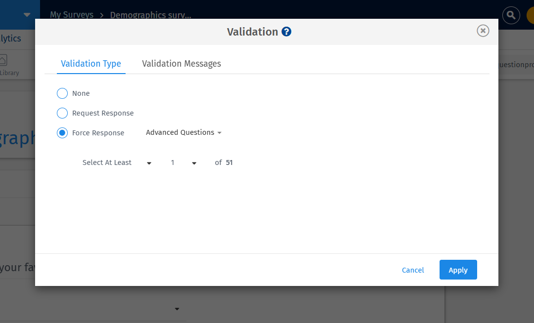 Survey Software Help Image