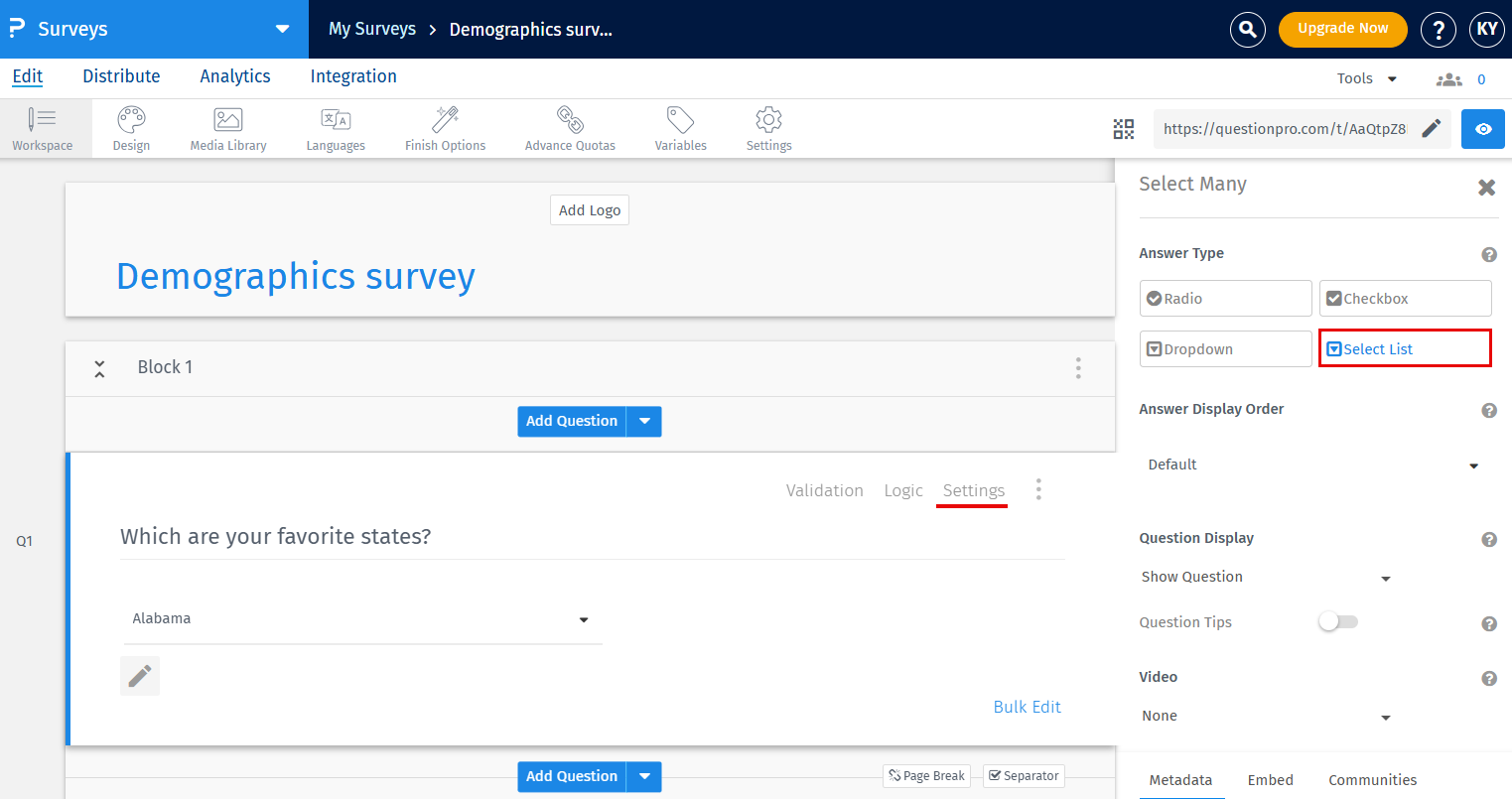 Survey Software Help Image